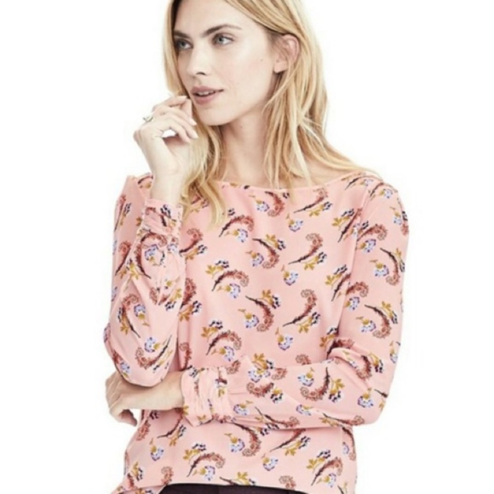 Banana Republic Aubry Paisley blouse